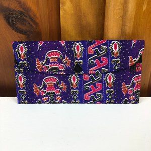 NEW - Boho Inspired Cloth Wallet Cottagecore Festival Hippie